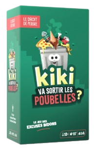 KIKI VA SORTIR  LES POUBELLES