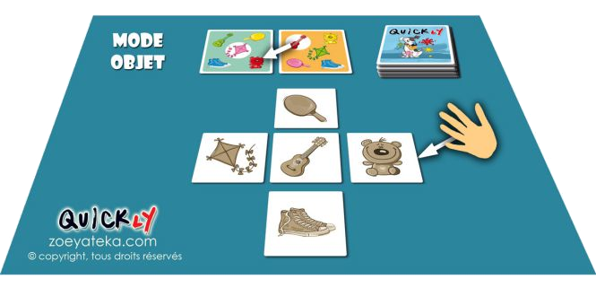 Quickly jeu rapidite objet
